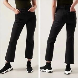 NWT Athleta Kick Flare Jean in black